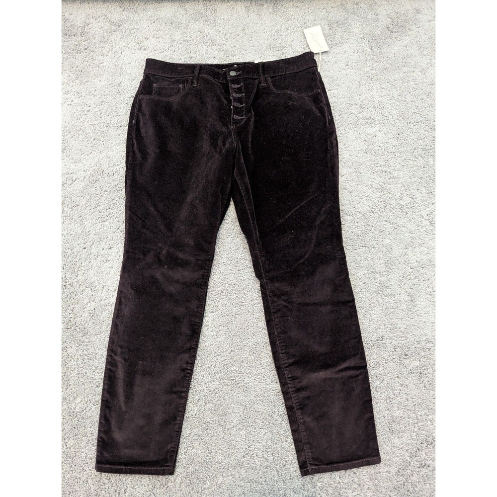 Universal Thread Pants Womens‎ 16/33 Regular Skinny Brown Corduroy Velvety